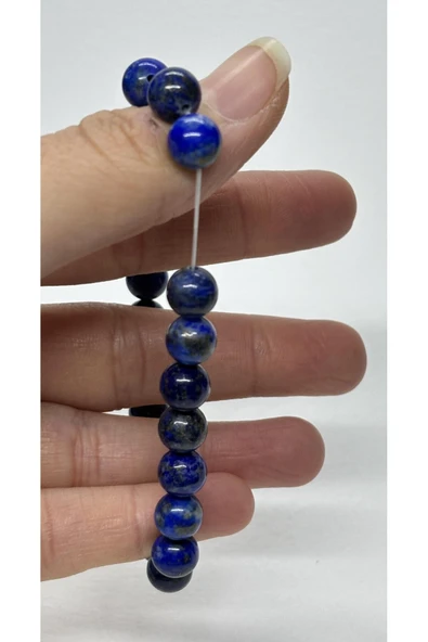 gemsartdeco LAPİS LAZULİ DOĞALTAŞ BİLEKLİK - Resim 5