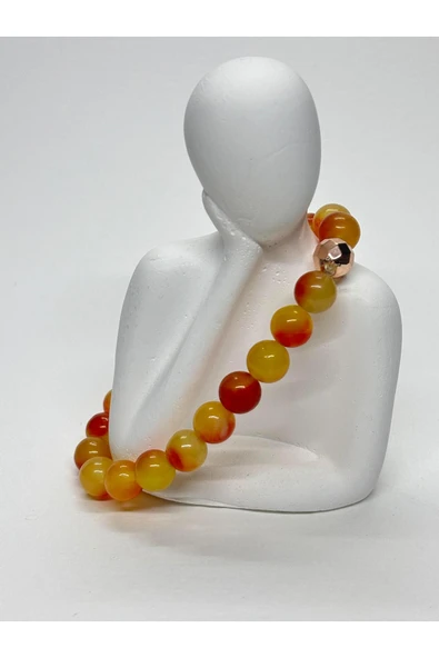 gemsartdeco RAINBOW AKİK DOĞALTAŞ BİLEKLİK