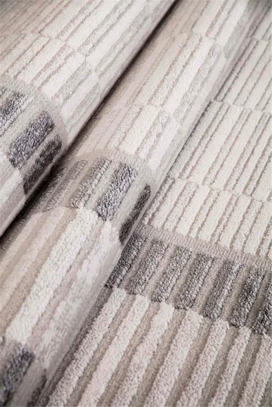 Home İpek Halı Fasilis 1303A Salon, Mutfak, Oturma Odası, Çocuk Odası Halisi – ipek mekik hali - Resim 3