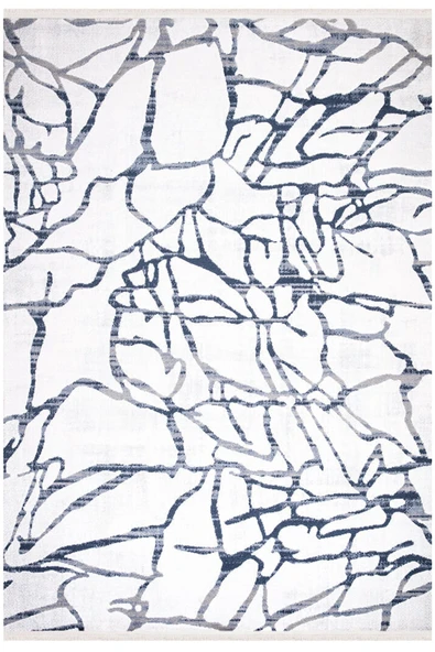 İpek Halı Lapena 11550 Lacivert Akrilik Halı ürün görseli 1