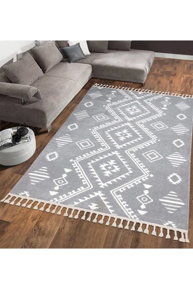 İpek Halı Morah 16704 Salon, Mutfak, Oturma Odası Halisi – - Resim 2