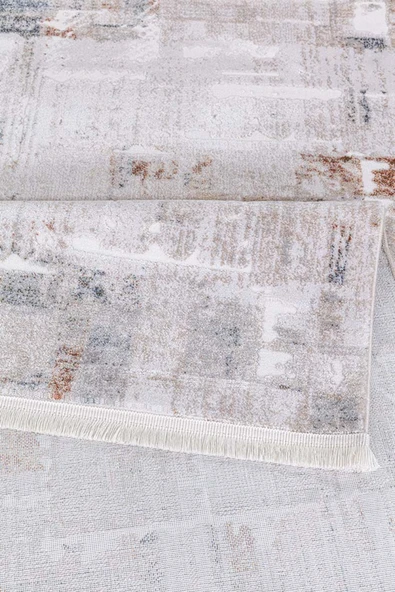 İpek Halı Alaçatı 2617a Renkli Yumuşak Dokulu Modern Salon, Mutfak, Oturma, Çocuk Odası Halısı - Resim 3