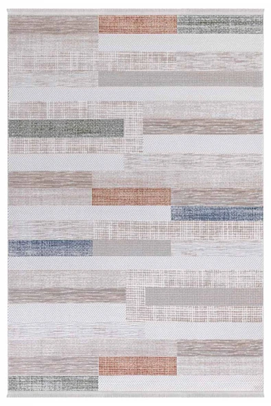 İpek Halı Alaçatı 2619a Renkli Yumuşak Dokulu Modern Salon, Mutfak, Oturma, Çocuk Odası Halısı ürün görseli 1