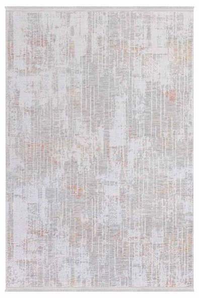 İpek Halı Alaçatı 2613a Bej Kiremit Yumuşak Dokulu Modern Salon, Mutfak, Oturma, Çocuk Odası Halısı ürün görseli 1