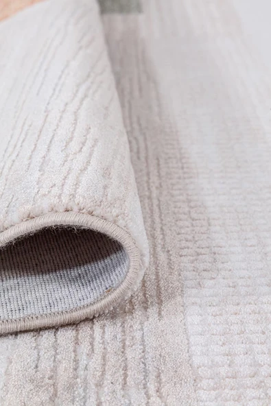 İpek Halı Alaçatı 2619a Renkli Yumuşak Dokulu Modern Salon, Mutfak, Oturma, Çocuk Odası Halısı - Resim 2