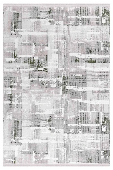 İpek Halı Alaçatı 2601a Gri Yeşil Yumuşak Dokulu Modern Salon, Mutfak, Oturma, Çocuk Odası Halısı ürün görseli 1