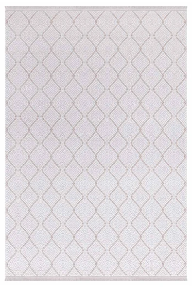 İpek Halı Saklıköy 3117a Bej Yumuşak Dokulu Tok Dokuma Modern Salon, Mutfak, Oturma, Çocuk Odası Halısı ürün görseli 1