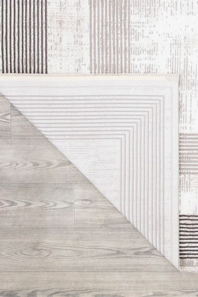 Home İpek Mekik Halı Gordion 16108 Yumuşak Tuşeli Modern Ve Spor Görünümlü Işıltılı Makine Dokuması Halı - Resim 6