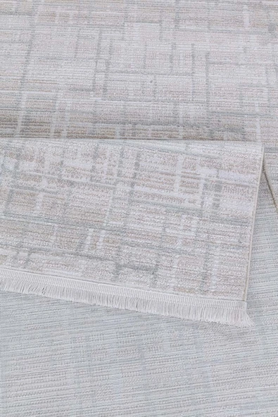 İpek Halı Alaçatı 2612a Bej Yumuşak Dokulu Modern Salon, Mutfak, Oturma, Çocuk Odası Halısı - Resim 4