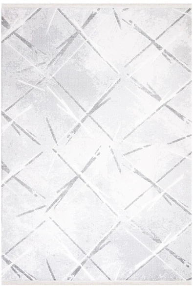 İpek Halı Lapena 11558 Gri Akrilik Halı ürün görseli 1