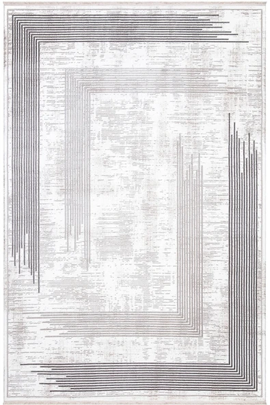 Home İpek Mekik Halı Gordion 16108 Yumuşak Tuşeli Modern Ve Spor Görünümlü Işıltılı Makine Dokuması Halı ürün görseli 1