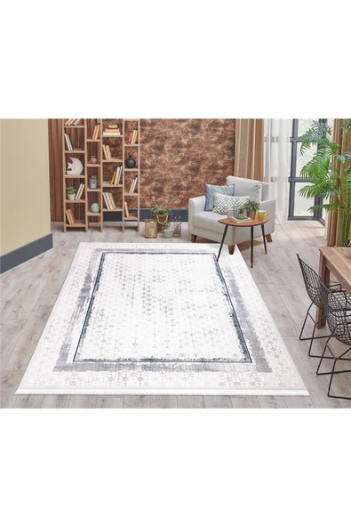 İpek Halı Sedefkar 16552 Salon, Mutfak, Oturma Odası, Çocuk Odası Halisi – Ipek Mekik Hali - Resim 2