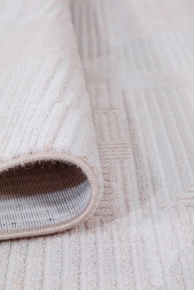 Home Alaçatı 2608a GriYumuşak Dokulu Modern Salon, Mutfak, Oturma, Çocuk Odası Halısı - Resim 3