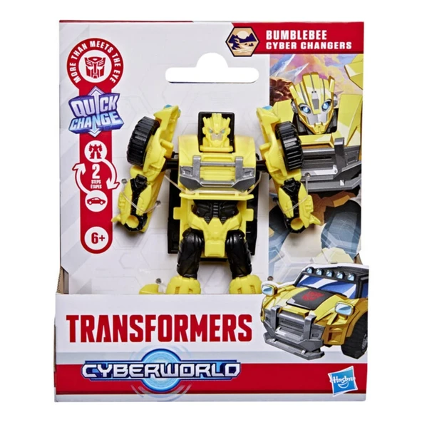 Transformers Cyberworld Cyber Changers Bumblebee G1040 - Resim 3