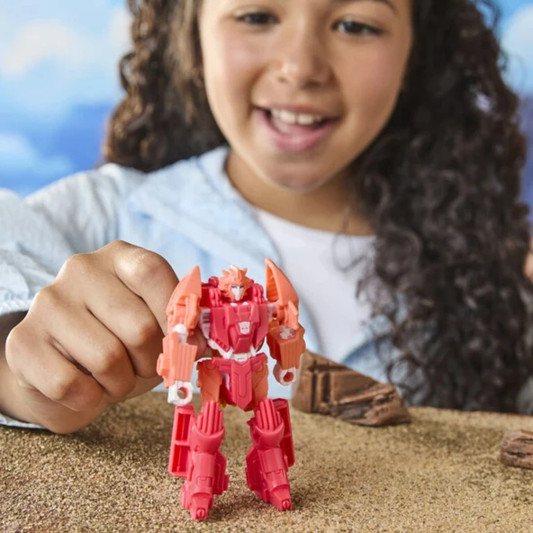 Transformers Cyberworld Cyber Changers Elita-1 G1044 - Resim 5