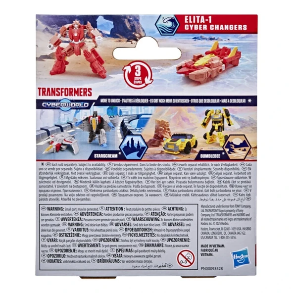 Transformers Cyberworld Cyber Changers Elita-1 G1044 - Resim 8