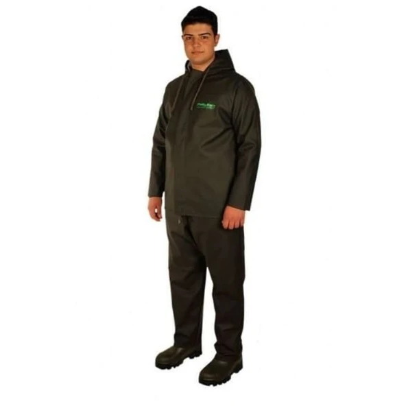 Polly Rain Takım PVC Yağmurluk XXL Beden - Resim 2