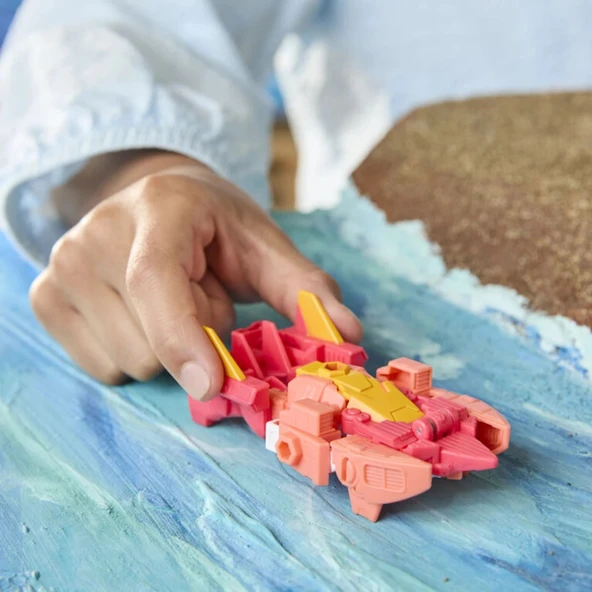 Transformers Cyberworld Cyber Changers Elita-1 G1044 - Resim 7