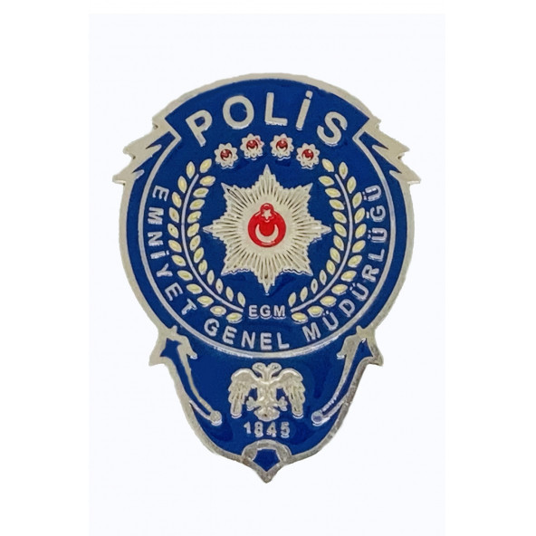 Polis (Mavi) Cüzdan Arması/Rozeti