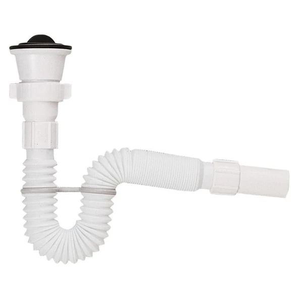 Japar Lavabo ve Evye Sifonu 32 mm Çıkışlı ürün görseli 1