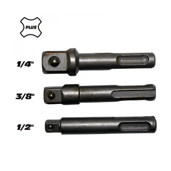 Todrill TD50738 3 lü SDS Adaptör Seti - Resim 2