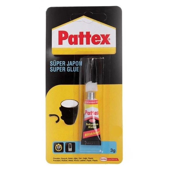 Pattex Süper Japon Yapıştırıcı 3 gr ürün görseli 1