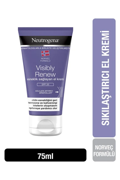 Neutrogena El Kremi Visibly Renew Spf20 75 ml - Resim 2