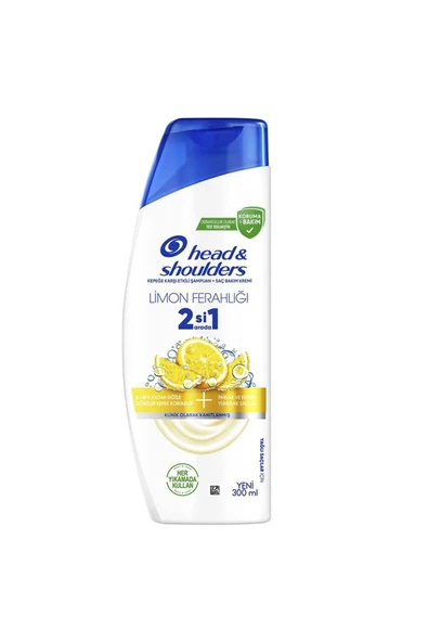 MATMEL H&S Samp. 300ml Limon Ferahligi 2in1 2 Adet ürün görseli 1