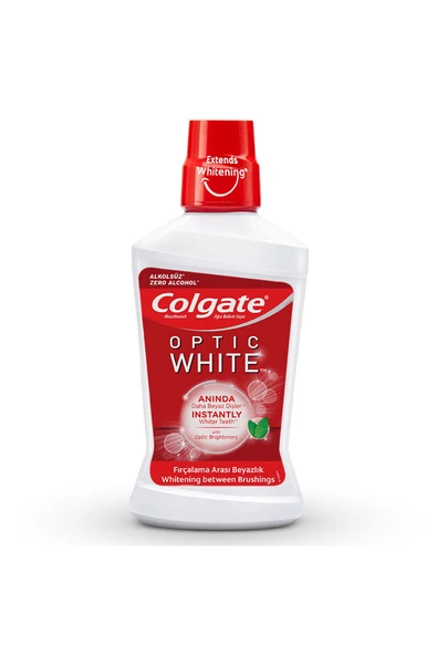 Colgate Optic White Ağız Bakım Suyu 500 Ml 3 ADET ürün görseli 1