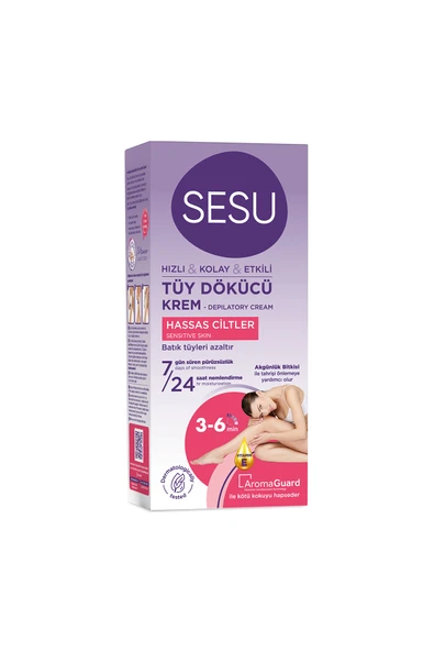 MATMEL 2 ADET Sesu Tüy Dökücü Krem Hassas Ciltler 40 ml - Resim 2