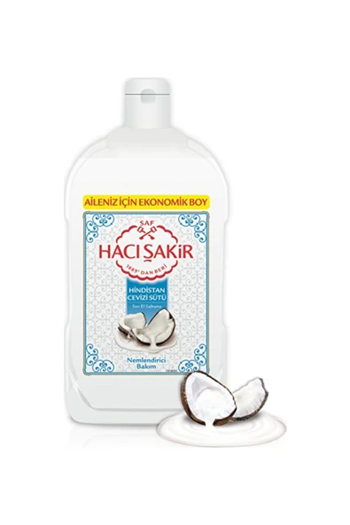 Hacı Şakir Sıvı Sabun Hindistan Cevizi Sütü 1500 ml ürün görseli 1