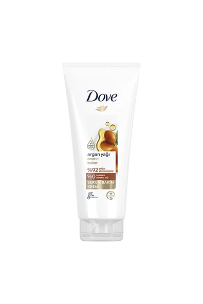 Dove Argan Yağı Onarıcı Bakım Serum Saç Bakım Kremi 170 ml ürün görseli 1