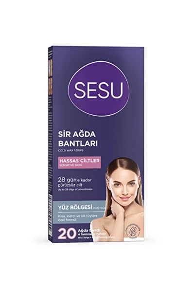 MATMEL 2 ADET Sesu Yüz Ağda Bandı Hassas Ciltler 20'li ürün görseli 1