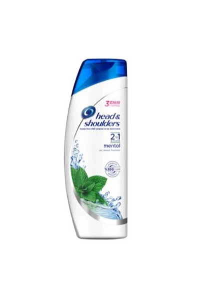 Head And Shoulders Şampuan 330ml Mentol Ferahlığı 2in1 1 Adet ürün görseli 1