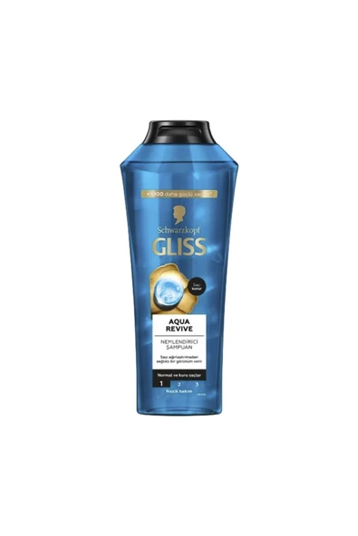 Gliss Samp. 400ml Aqua Revive 4 Adet ürün görseli 1
