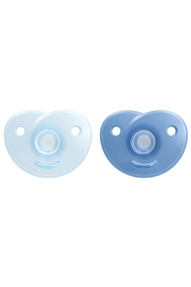 Philips Avent Soothie Emzik 0-6ay Mavi ikili (3 ADET) - Resim 3