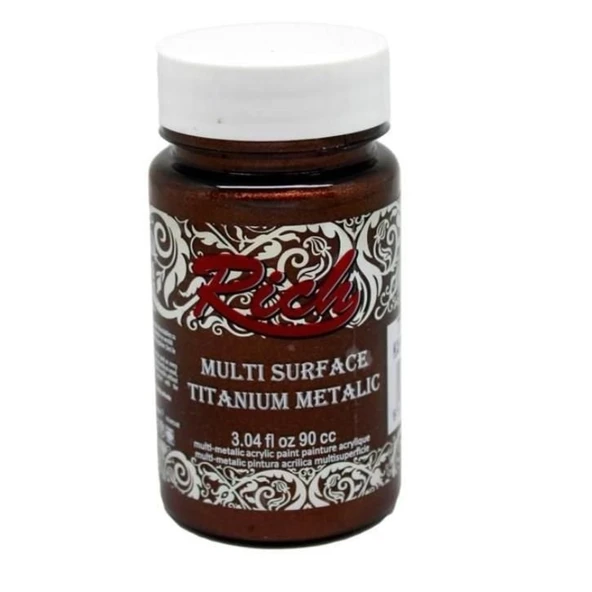 Rich Multi Surface Titanium 2536 Kahverengi Metalik 90 cc - Resim 3