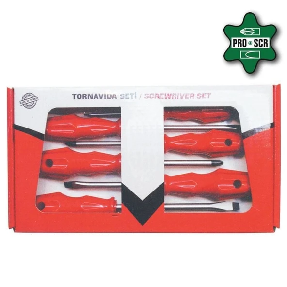 Proscr 02645 Karışık Tornavida Seti 7 Parça - Resim 5