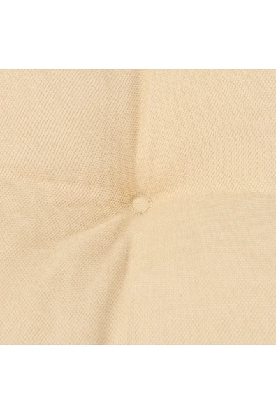 ASPARTAM Soft Nora Sandalye Minderi - Bej / Kahverengi - 40x40 cm - Resim 2