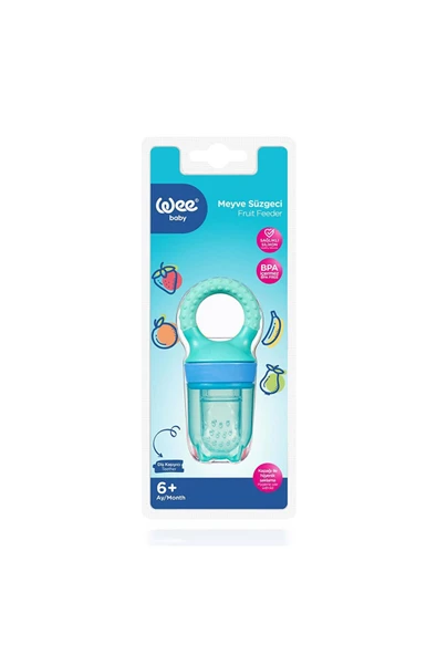 Wee Baby 207 Meyve Süzgeci Mavi (3 ADET) - Resim 3