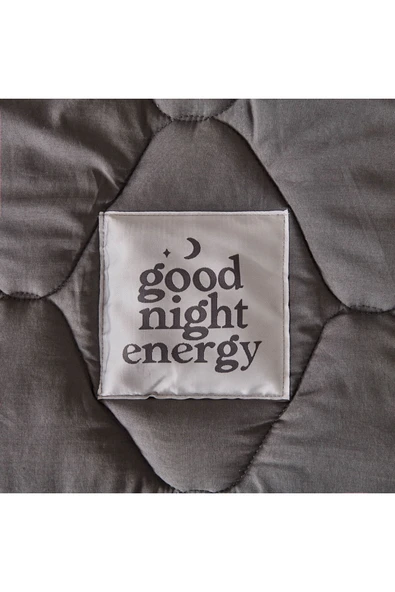 ASPARTAM Soft Konfor Çift Kişilik Uyku Seti - Antrasit / Gri - Resim 3