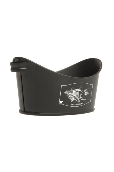 MATMEL Metal Kayık Ekmeklik - Siyah ürün görseli 1