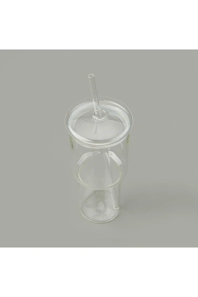 Paçi Cam Pipetli Bardak - Şeffaf - 1 lt - Resim 4