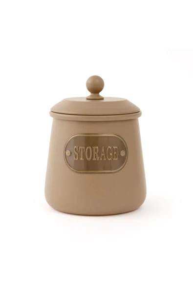 ASPARTAM Kahverengi galvaniz baharatlık, 1000 ml, şık ve dayanıklı depolama çözümü - Resim 3