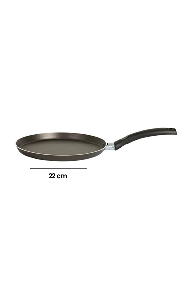 Mehtap Onyx Krep Tava - 22 Cm - Resim 4