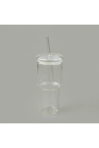 Paçi Cam Pipetli Bardak - Şeffaf - 1 lt - Resim 5