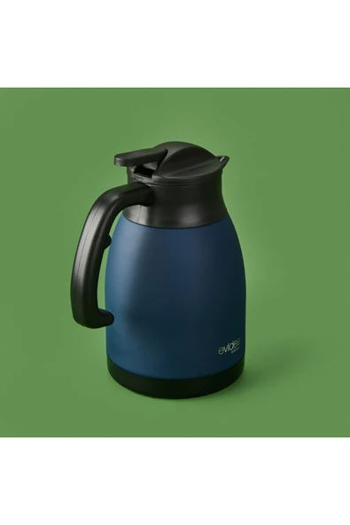 Evidea Kitchen Çay Termosu - Lacivert - 1,5 lt - Resim 5