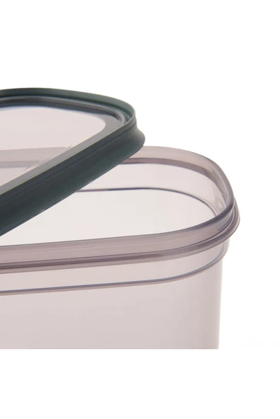 Gondol Vinto Dikdörtgen Erzak Kabı - Gri - 2,1 lt - Resim 3