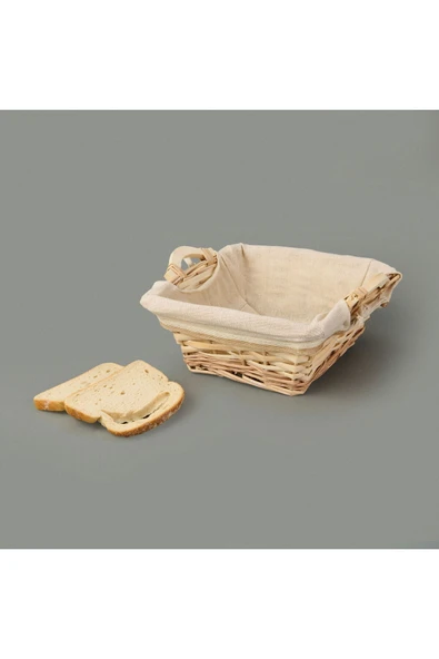 MATMEL Ekmek Sepeti - Açık Kahverengi - 24 cm - Resim 2