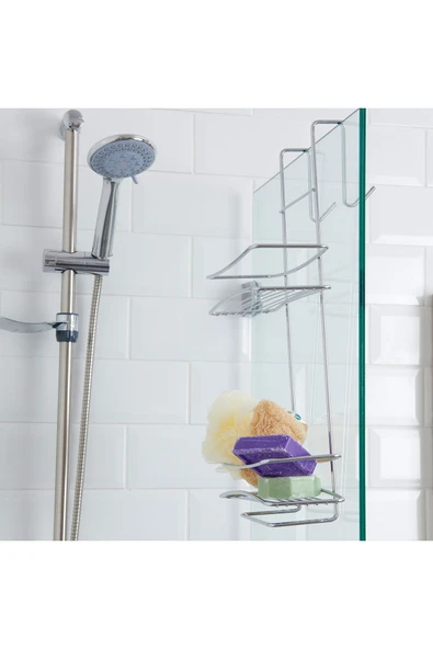 MATMEL Duşakabin Şampuanlık - Gri - Resim 3